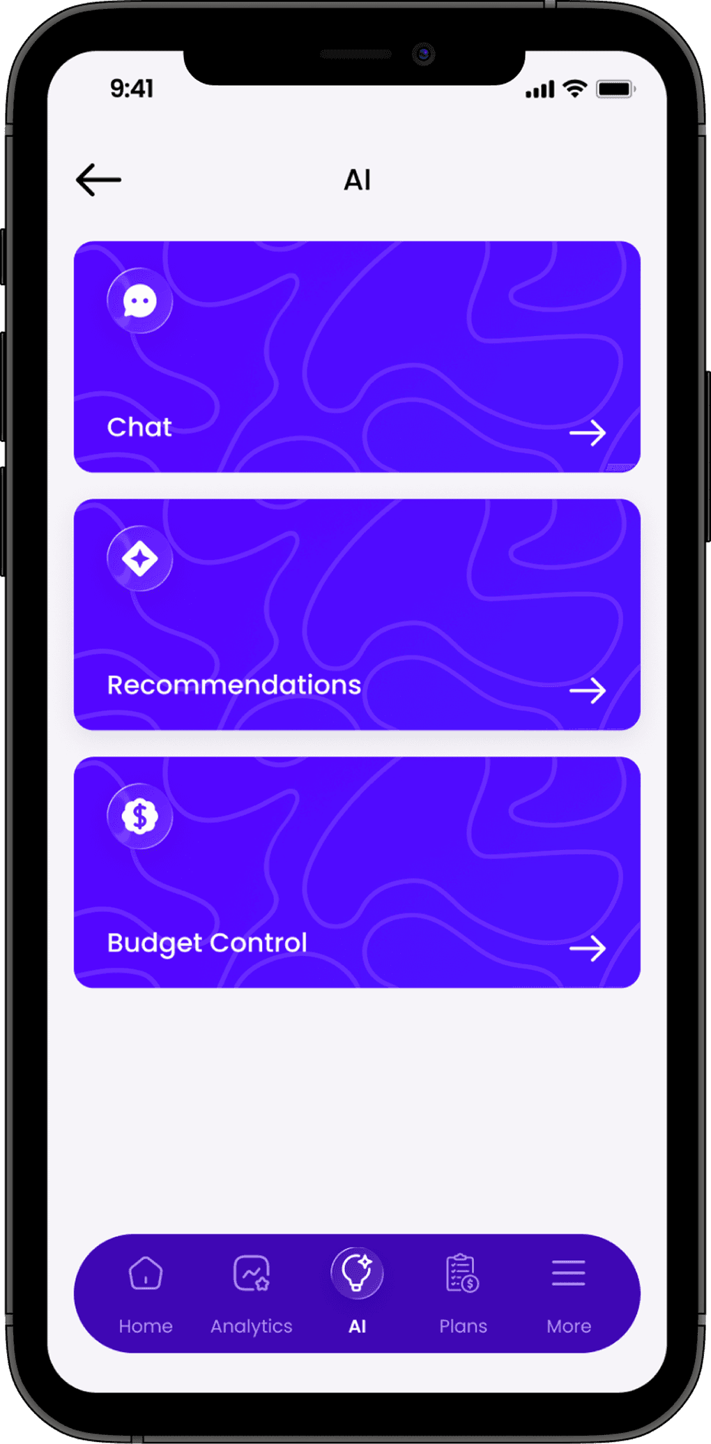 AI assistant screenshot