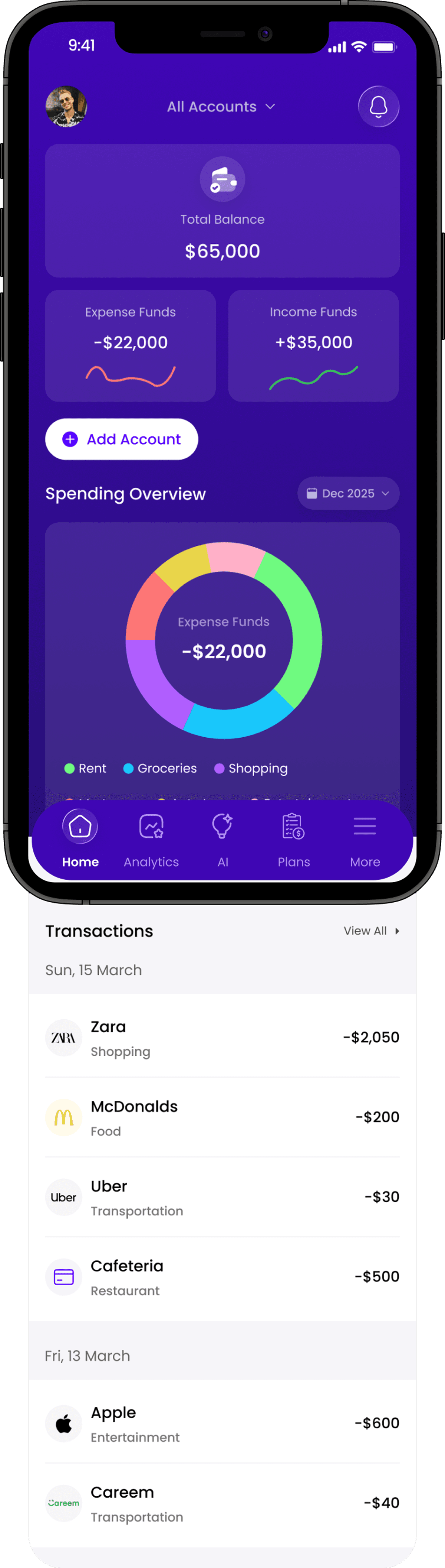 Home page screenshot