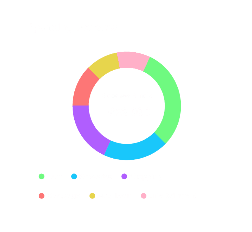 Spending overview chart