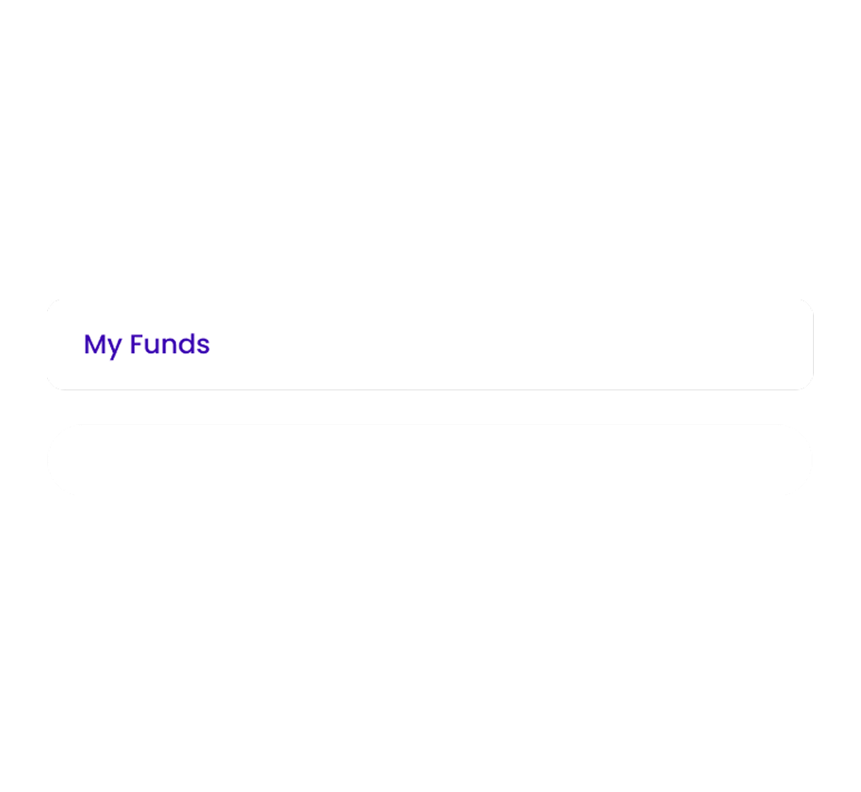 Accounts and filters screen
