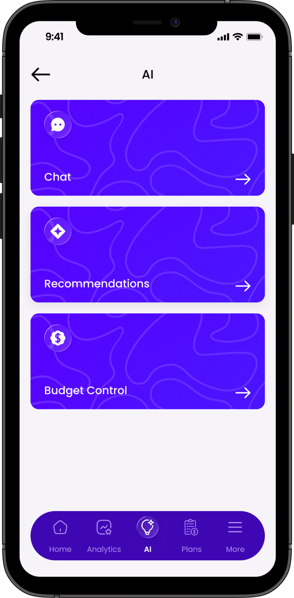 AI assistant screenshot