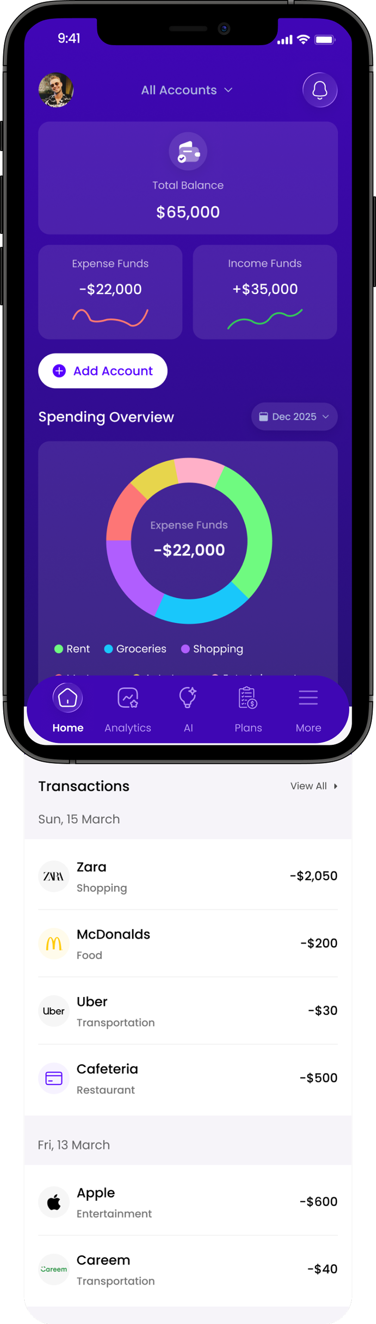Home page screenshot